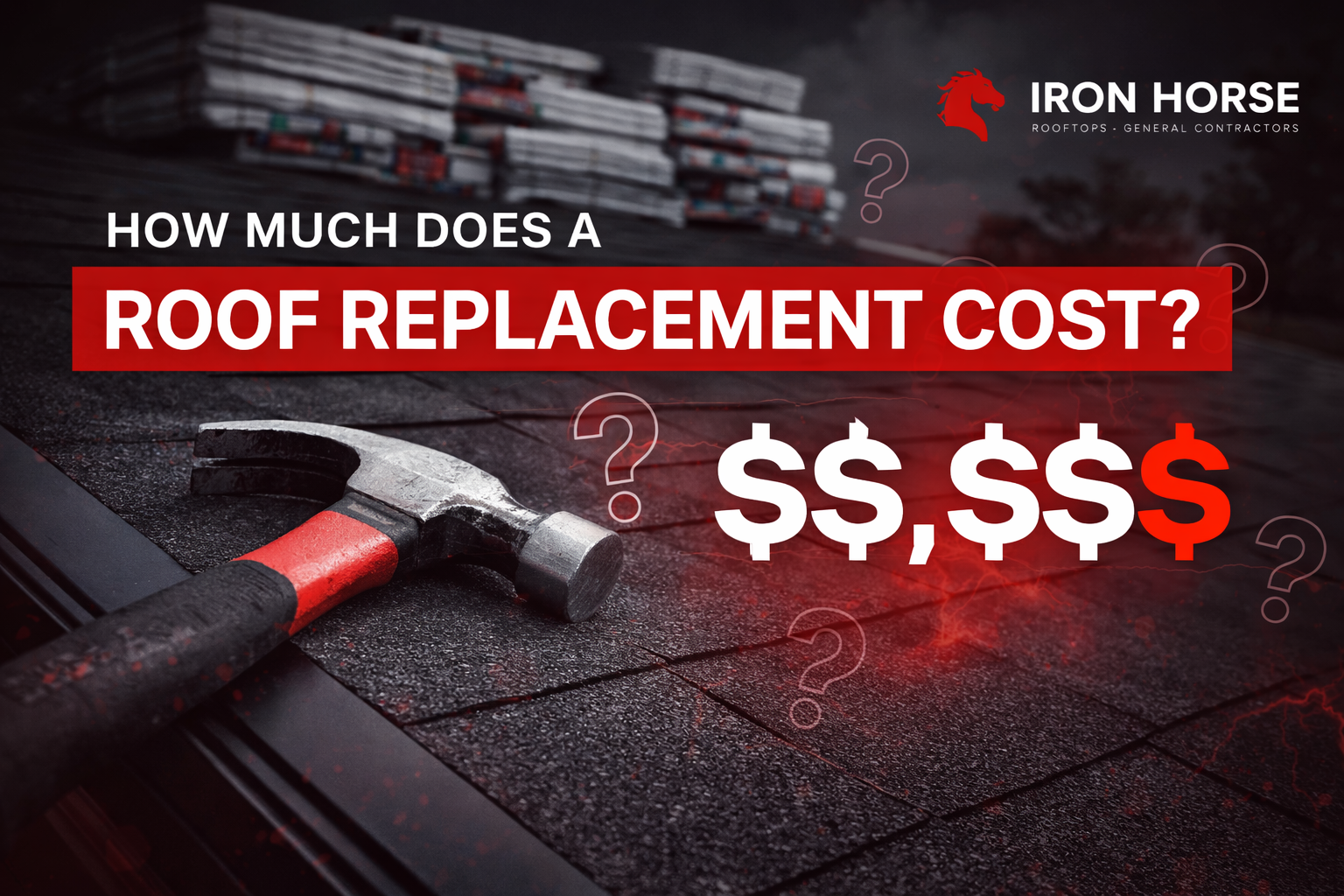 Roof replacement cost breakdown chart for Oklahoma City homeowners