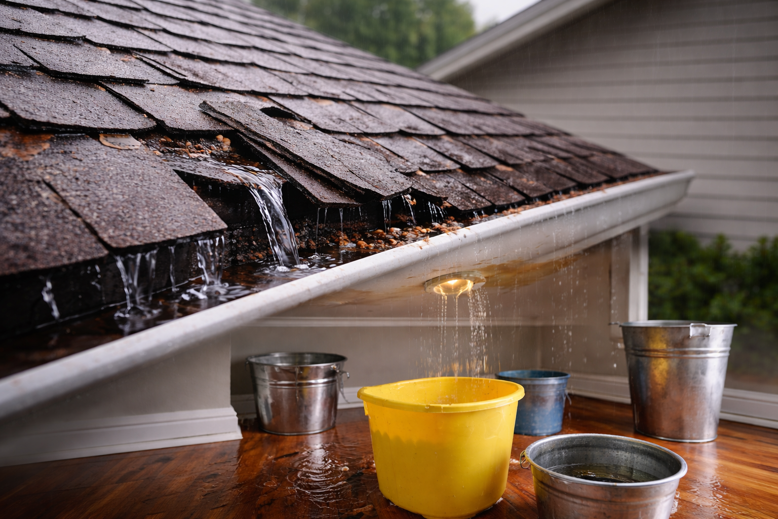 Roof leak repair in Oklahoma City